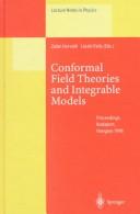 Cover for Conformal Field Theories and Integrable Models