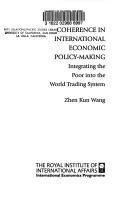 Cover for Coherence in International Economic Policy-Making