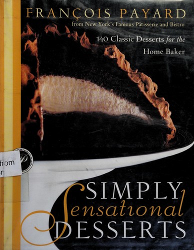 Cover for Simply sensational desserts
