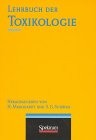 Cover for Lehrbuch der Toxikologie. Sonderausgabe.
