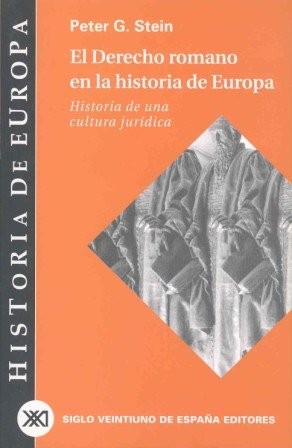 Cover for Derecho Romano En La Historia de Europa
