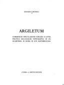 Cover for Argiletum