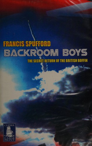 Cover for Backroom boys