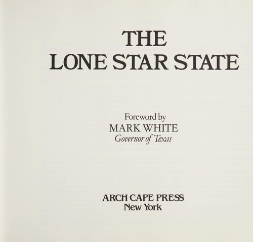 Cover for Lone Star State