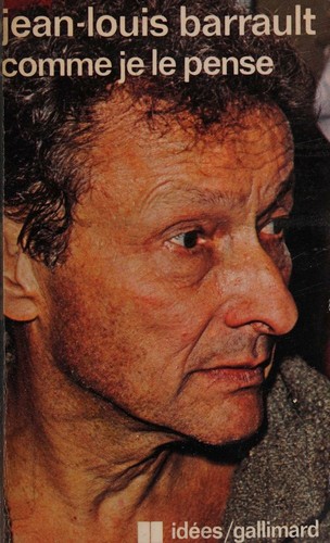 Cover for Comme je le pense (Id�es)