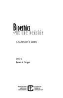 Cover for Bioethics at the Bedside