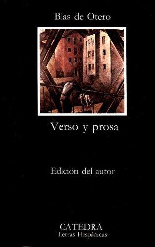 Cover for Verso y prosa.