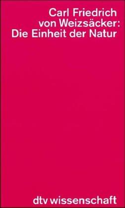 Cover for Die Einheit der Natur. Studien.