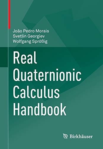 Cover for Real Quaternionic Calculus Handbook