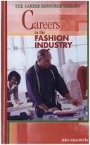 Cover for Careers in the Fashion Industry