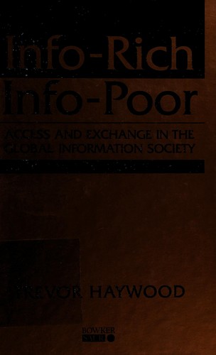 Cover for Info-rich--info-poor