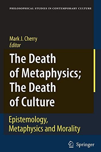 Cover for The Death of Metaphysics; The Death of Culture