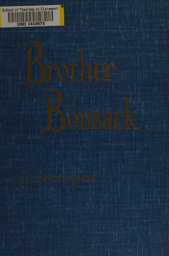 Cover for Brother Bonsack