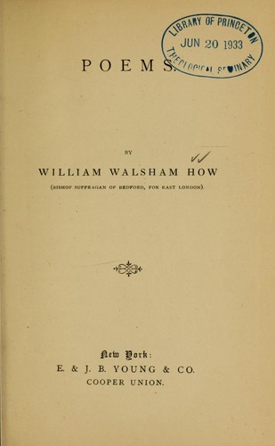 Cover for Poems