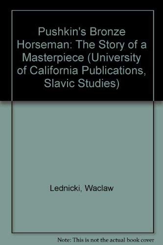Cover for Pushkin's Bronze horseman