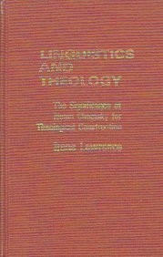 Cover for Linguistics and theology