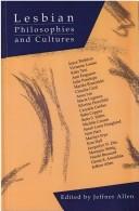Cover for Lesbian philosophies and cultures