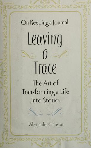 Cover for Leaving a trace