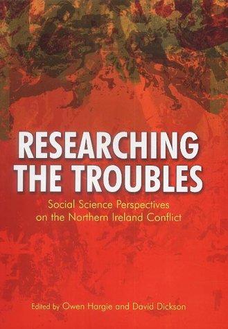 Cover for Researching the troubles