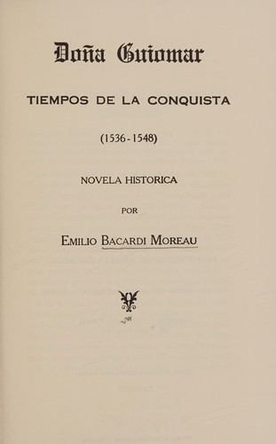 Cover for Doña Guiomar