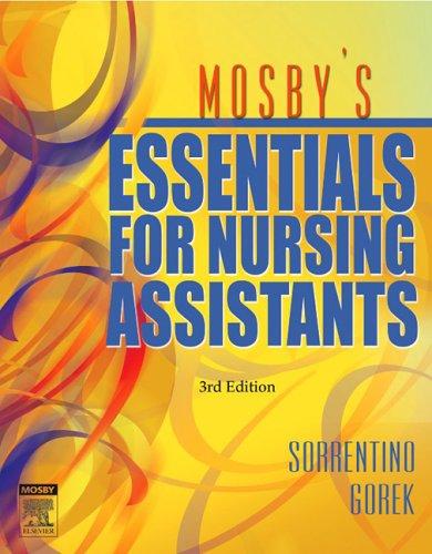 Cover for Mosby's Essentials for Nursing Assistants