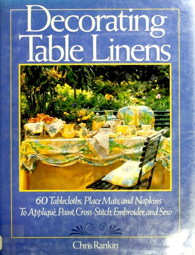 Cover for Decorating table linens