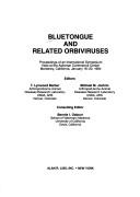 Cover for Bluetongue and related orbiviruses