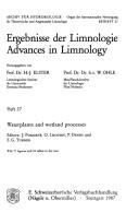 Cover for Waterplants and wetland processes
