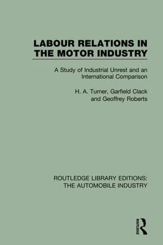 Cover for Labour Relations in the Motor Industry