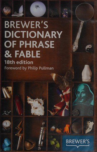 Cover for Brewer's dictionary of phrase & fable