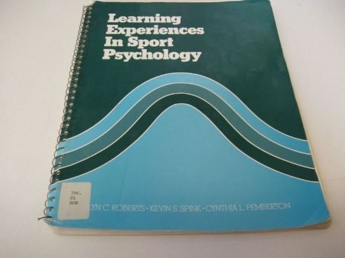 Cover for Learning experiences in sport psychology
