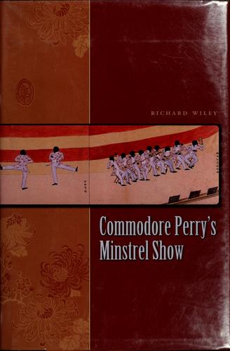 Cover for Commodore Perry's minstrel show