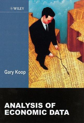 Cover for Analysis of Economic Data