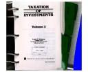 Cover for Taxation of investments