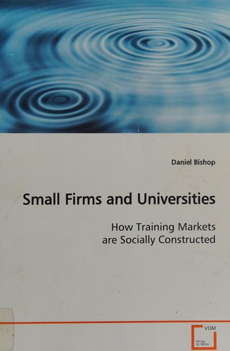 Cover for Small Firms and Universities