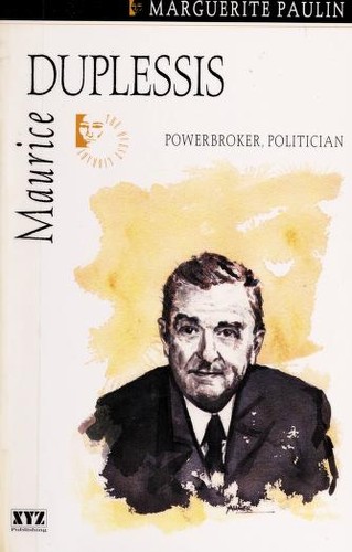 Cover for Maurice  Duplessis