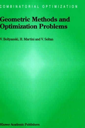 Cover for Geometric Methods and Optimization Problems (Combinatorial Optimization)