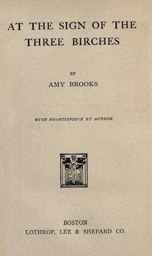 Cover for At the sign of the three birches