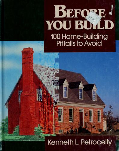 Cover for Before you build