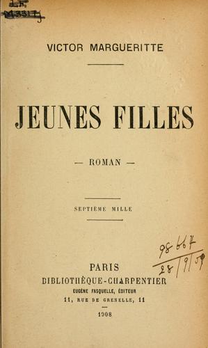 Cover for Jeunes filles