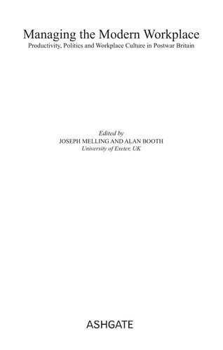 Cover for Managing the modern workplace