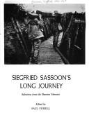 Cover for Siegried Sassoon's Long Journey