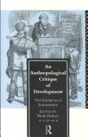 Cover for An Anthropological critique of development