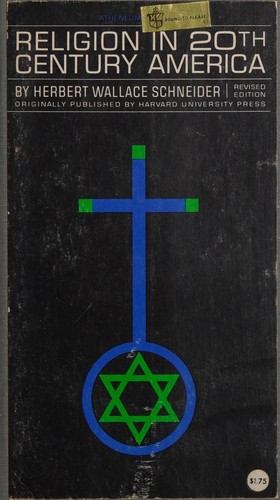 Cover for Religion in 20th century America