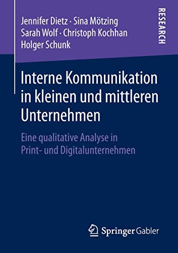Cover for Interne Kommunikation in kleinen und mittleren Unternehmen
