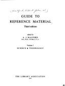 Cover for Guide to reference material
