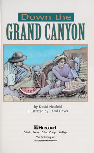Cover for Down the Grand Canyon