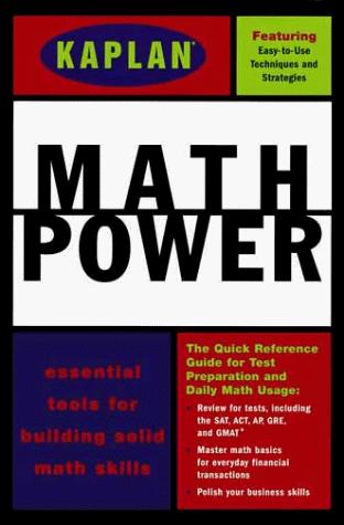 Cover for Math power
