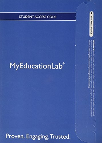 Cover for NEW MyEducationLab with Pearson eText -- Standalone Access Card -- for Content Area Literacy
