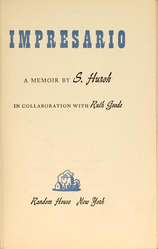 Cover for Impresario
